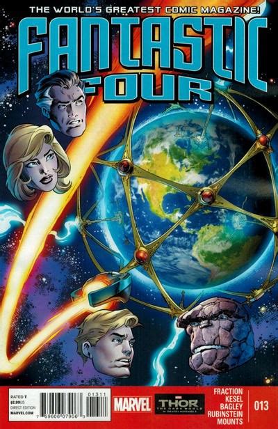 Fantastic Four 13 Mark Bagley Cover Fantastic Four 2013 Series