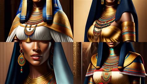 Lexica Realistic Depiction Of An Ancient Egyptian Women With True To History Clothing