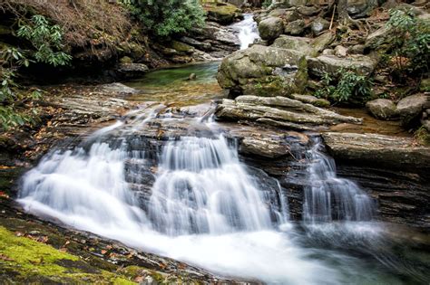Photographing Waterfalls Near Asheville North Carolina