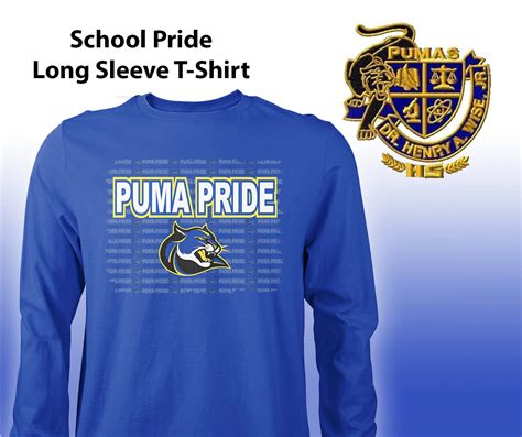 School Pride T Shirts Dr Henry A Wise Jr High School