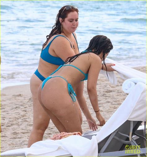 Camila Cabello Joins Her Friends For A Beach Day In Miami Photo Bikini Photos Just