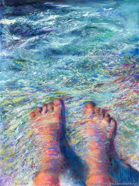 Painting Of Feet In Water Archives Kim Novak