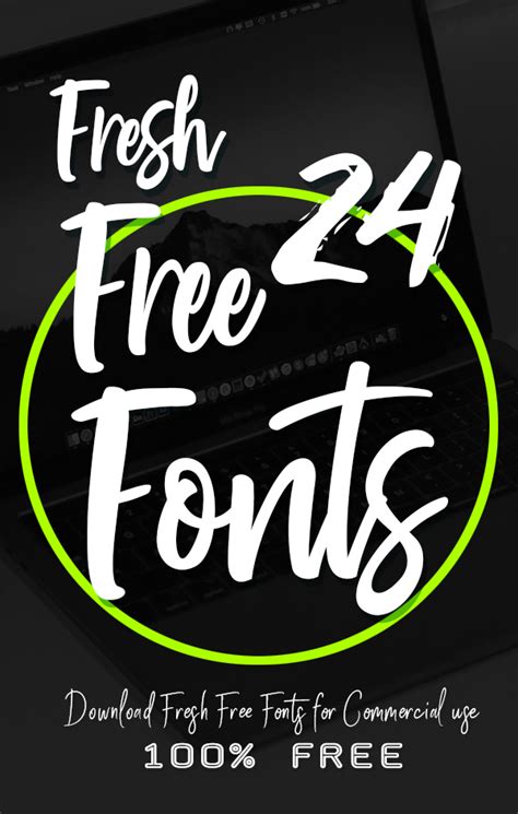 24 Fresh Free Fonts Graphic Design Junction