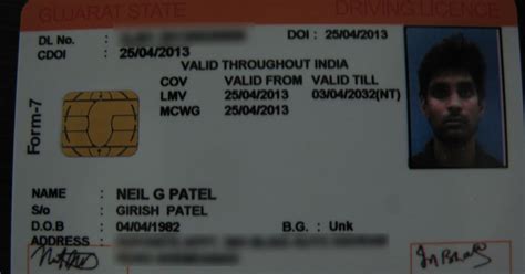 The Organic Indian: Driving License