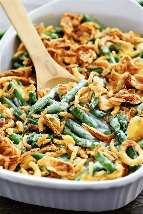 This Version Of Green Bean Casserole Is The Best Homemade Sauce Fresh