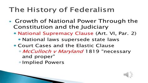 The History Of Federalism Wmv Youtube