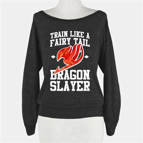 Train Like A Fairy Tail Dragon Slayer T Shirts Tank Tops