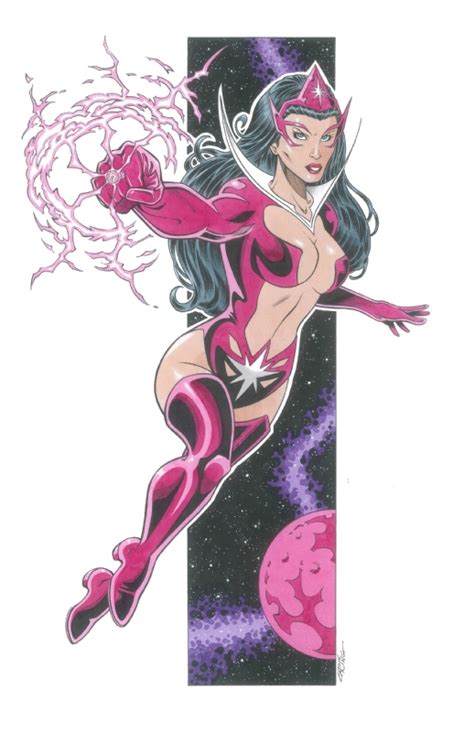 Star Sapphire Carol Ferris Commission By Chris Ring In Stephen B S Dc
