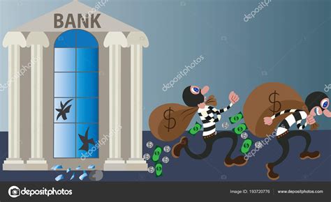Bank Robbery Night Stock Vector Image By ©henrynine 193720776