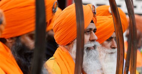 Watch See Thousands Of Sikhs Take To The Streets Of Leicester For The