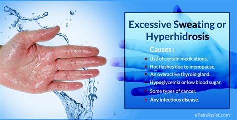 Hyperhidrosis Or Excessive Sweatingcausessymptomstreatmentself Care