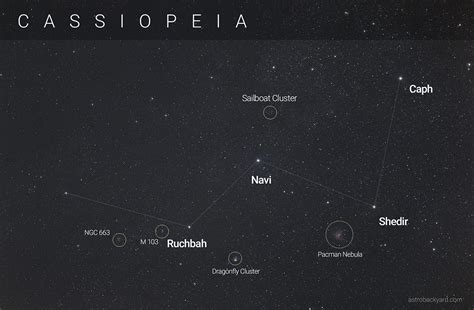 The Constellation Cassiopeia Pictures Facts And Location