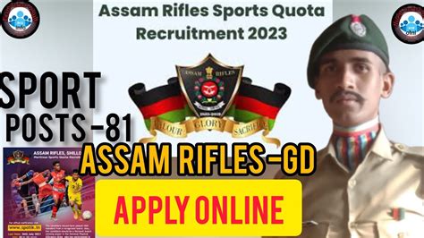 Assam Rifles Stopt Quota Recruitment Notification Out Post