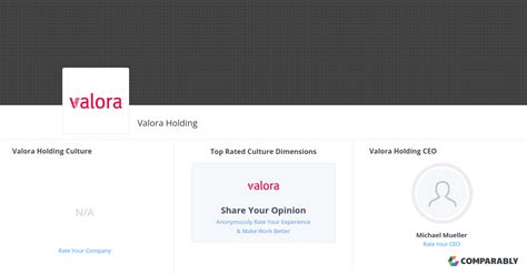 Valora Holding Culture Comparably