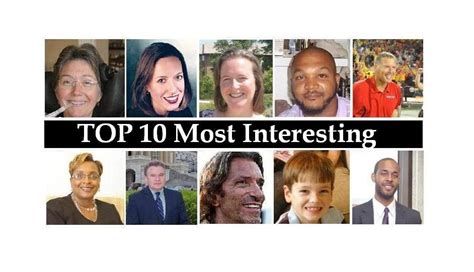 The Top 10 Most Interesting People In The Washington Dc