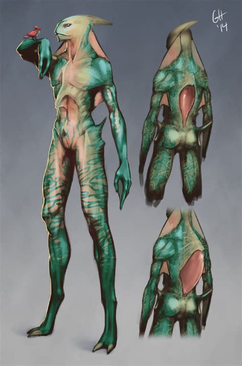 Omnivorous Race Concept Alien Concept Art Alien