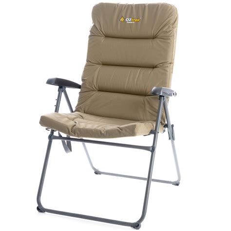 Oztrail Coolum 5 Position Recliner Chair Free Delivery Snowys Outdoors