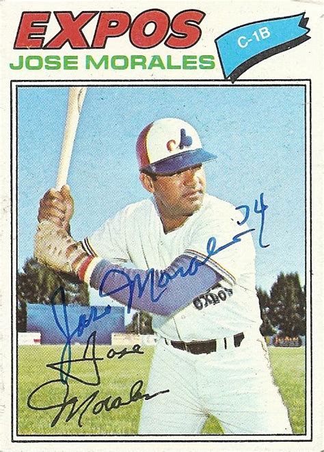 1977 topps baseball cards (13,103) 1978 topps baseball cards (15,442) 1979 topps baseball cards (12,470) 1970s misc. Jose Morales 1977 Topps | Baseball cards, Expos, Baseball