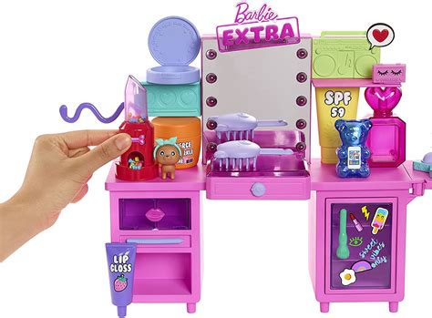 Barbie Extra Vanity Playset With Doll