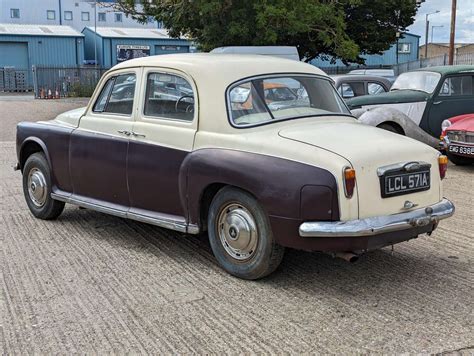 1963 Rover P4 110 Saturday 19th And Sunday 20th August Anglia Car Auctions