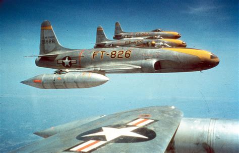 Video Footage Of F 86 Sabre Dogfight Over Korea During The Korean War