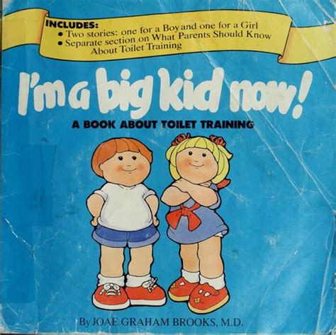 Im A Big Kid Now By Joae Graham Brooks Open Library