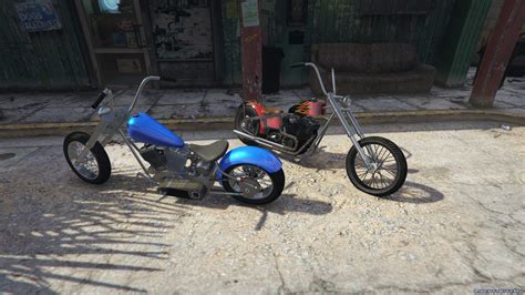 The design of the western zombie chopper is based on a real life harley davidson fat bob custom, iron 883. Motorbikes for GTA 5: 457 Motorbike for GTA 5