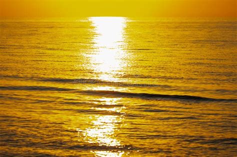 Beautiful Sunrise Over The Sea Morning At Sea Stock Photo Image Of