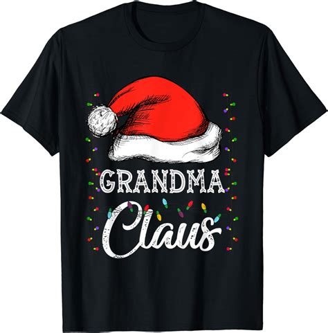Grandma Nana Claus Funny Christmas T For Nana