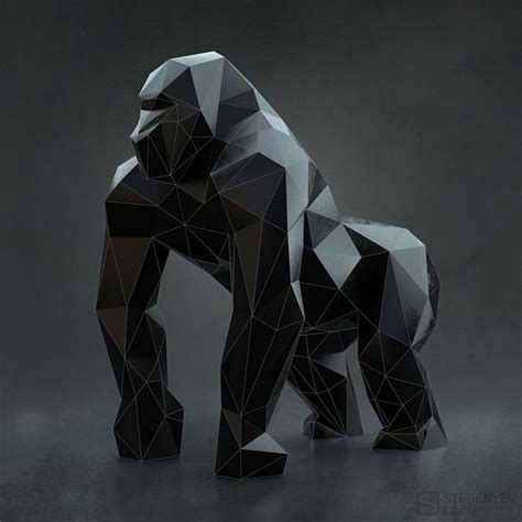 The Goal Of The Project Was To Create Low Poly Animals For 3d Printing
