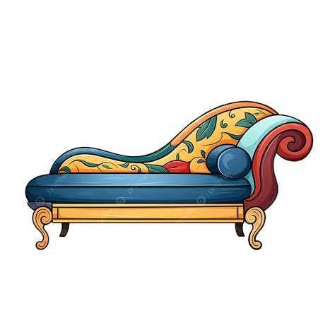 English Chaise Sofa Clip Art Png Vector Psd And Clipart With