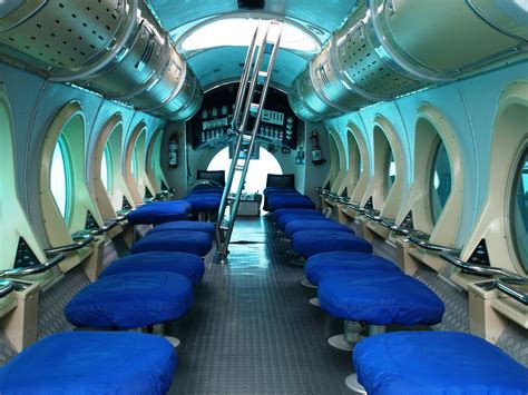 Inside Our Submarine Sub Fun 3 Seating For 44 Passengers The