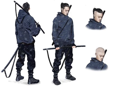 Cant Remember Where I Found This Cyberpunk Male Character Poses