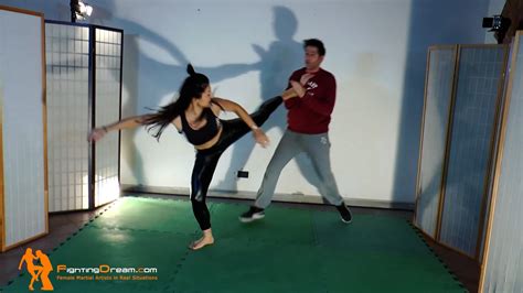 Fightingdream Com Nataly Casual Boots Selfdefense Vs Intruder