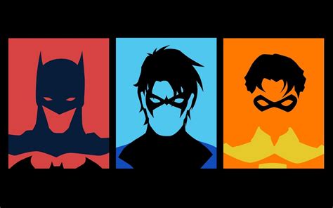 Batman Dc Comics Nightwing Robin Character Wallpaper Coolwallpapersme