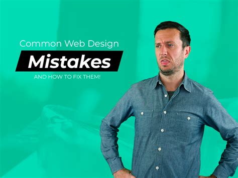 How To Fix Common Web Design Mistakes The 215 Guys