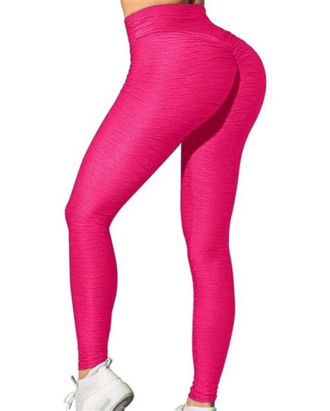 fitness scrunch butt lifting compression yoga workout leggings etsy