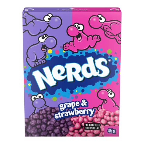 Buy Nerds Candy Grape And Strawberry 165 Ounce Treat Size Boxes Pack