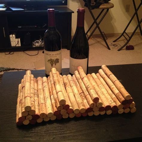 What A Great Diy Idea A Wine Rack Made Of Wine Corks