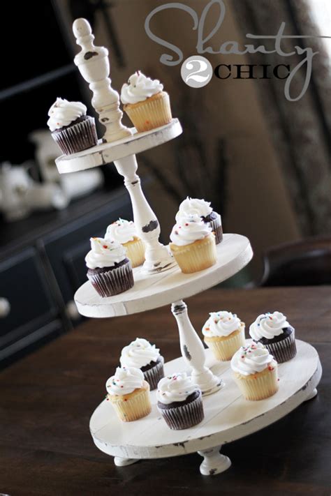 5 Ways To Make Your Own Tiered Cake Stand Infarrantly Creative