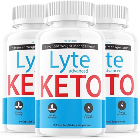 3 Pack Lyte Advanced Keto Pills Shark Tank Diet K3 Bhb Salts Spark