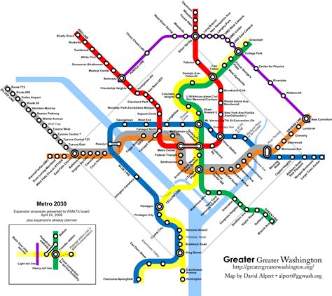 Metro Map Dc Trip Planner Map