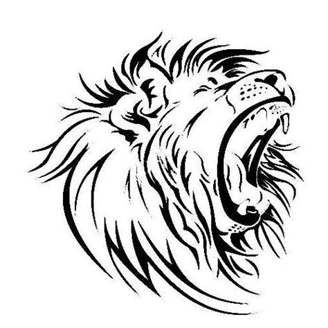 Lion Stencil