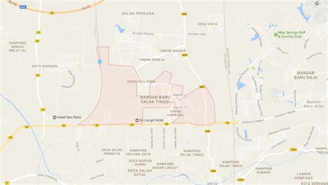 8 thematic tropical gardens and waterways. Salak Tinggi ERL Station, the ERL station for KLIA Transit ...