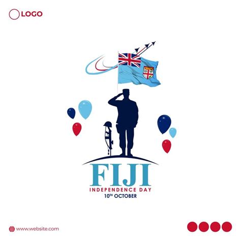 Premium Vector Vector Illustration Of Fiji Independence Day Social
