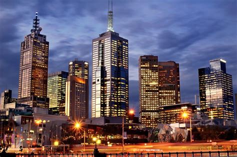 'melbourne southbank skyline hdr victoria' by photojojo. melbourne city skyline night cliché | See, any old hack ...