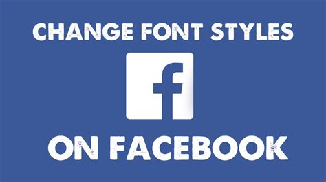 How To Change Facebook Fonts Facebook Tricks Youtube