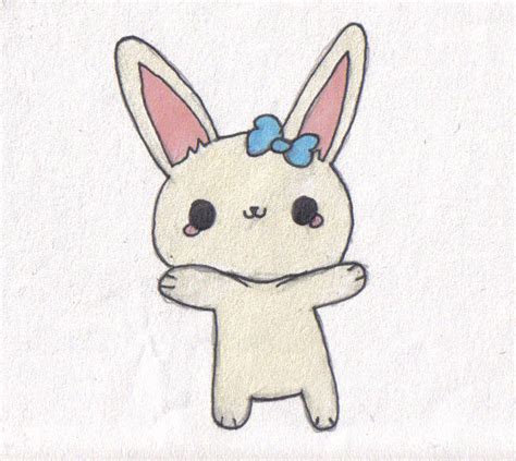 Anime Bunny Drawing At Getdrawings Free Download Erofound