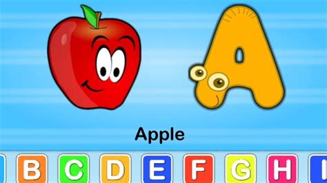 Kids Learn Alphabet Abcdefghi To Zmatchingreading Youtube