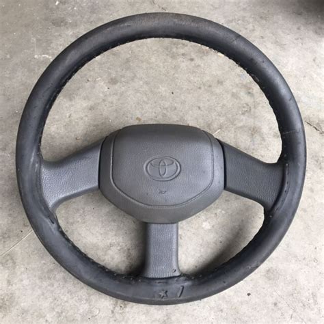 1989 1994 Toyota Pickup 4runner Steering Wheel Sr5 Gray Wo Cruise